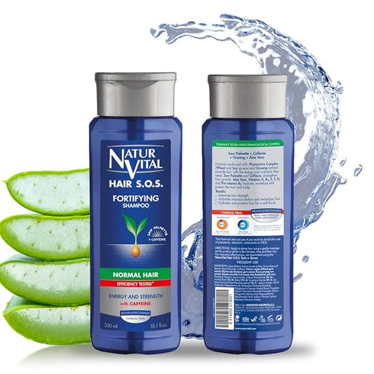 Natur Vital Revitalizing Normal Hair S.O.S Fortifying Shampoo 300 ml.
