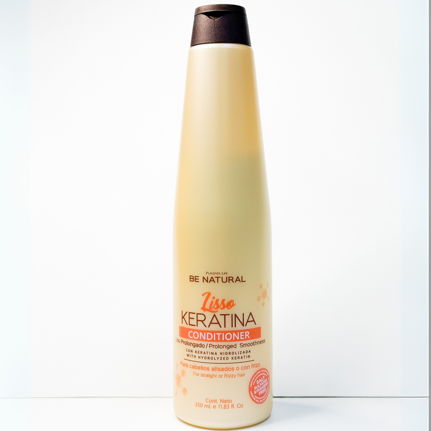 Placenta Life Be Natural Lisso Keratina Shampoo 350 ml.