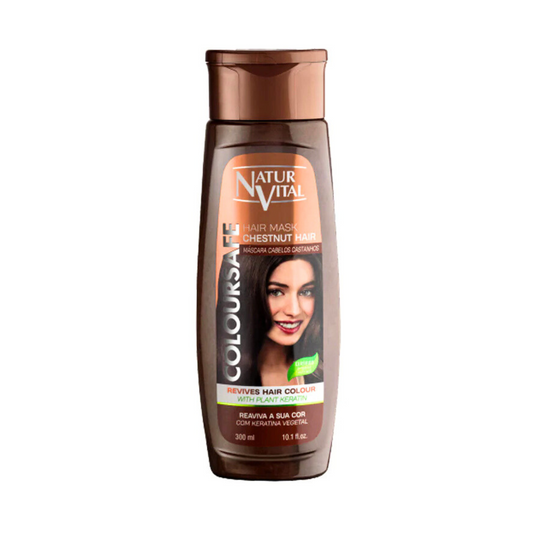 Natur Vital Henna Hair Mask Chestnut Organic Certified Extract 300 ml.