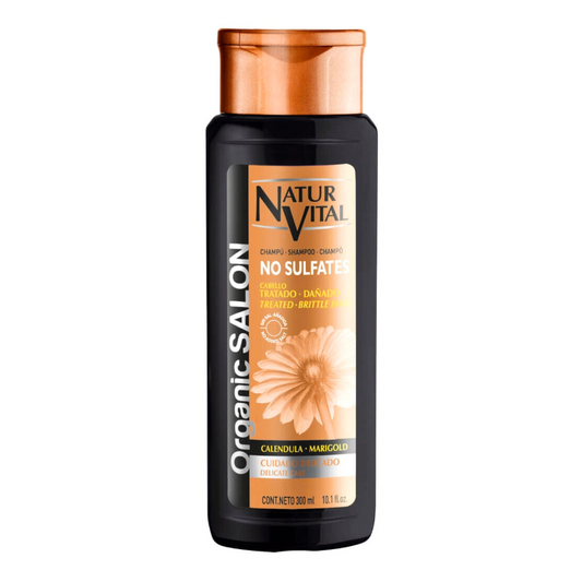 Natur Vital Organic Salon Shampoo for Dyed & Delicate Hair 300ml
