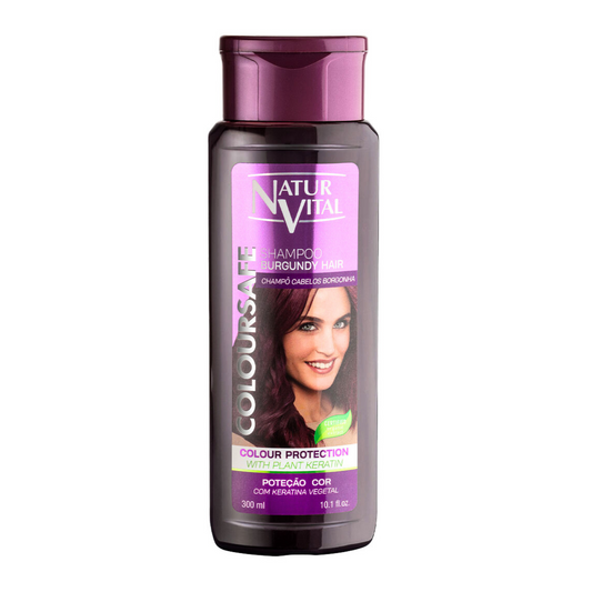 Natur Vital Henna Mask for Colored Hair Burgundy Organic Certified Extract 300 ml.