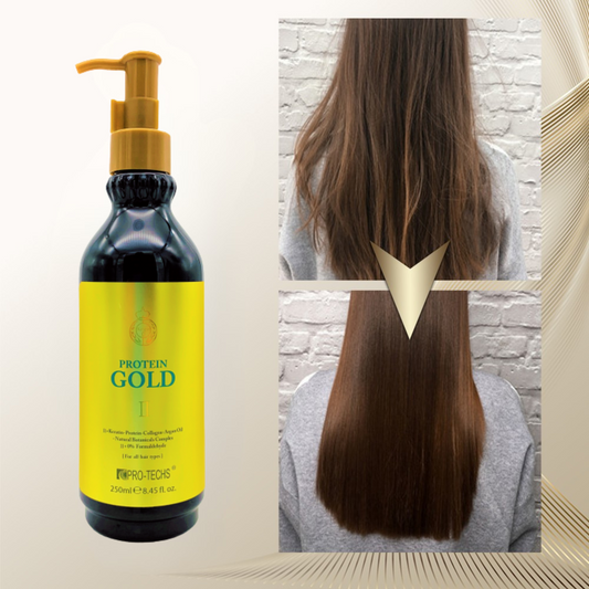Pro-Techs Keratin Protein Gold with Argan Oil & Natural Botanicals 250ml