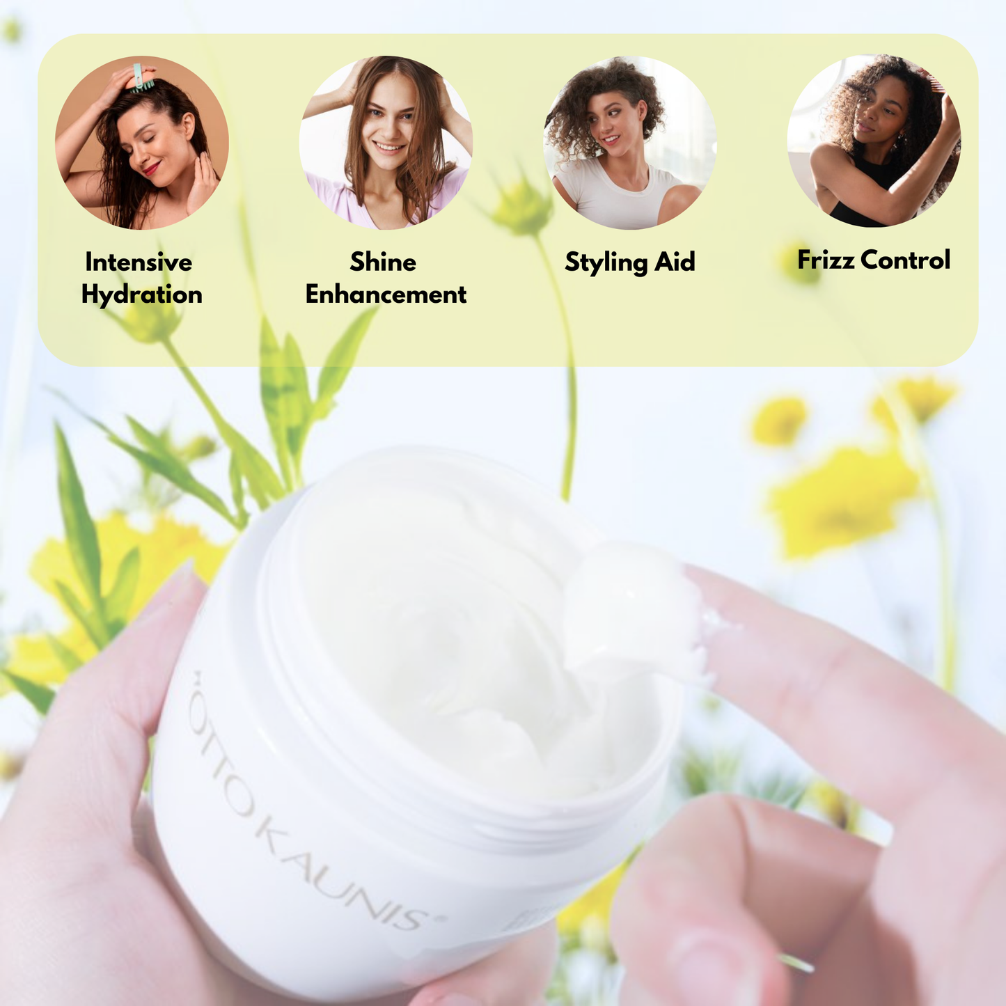 Otto Kaunis Daily Moisturizer Botanical Riches Repair System 7.10 11+ Butter Cream 250ml