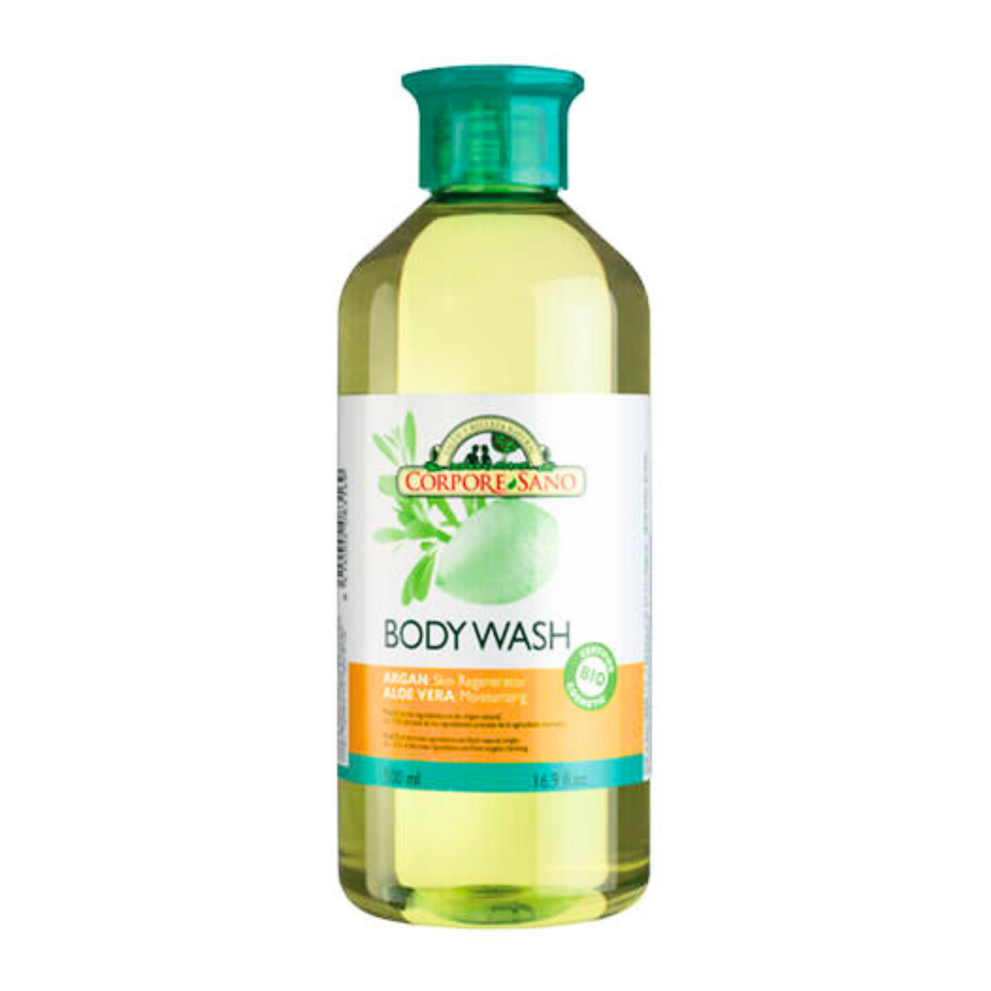 Corpore Sano Regenerating Shower Gel with Aloe Vera & Argan 500ml