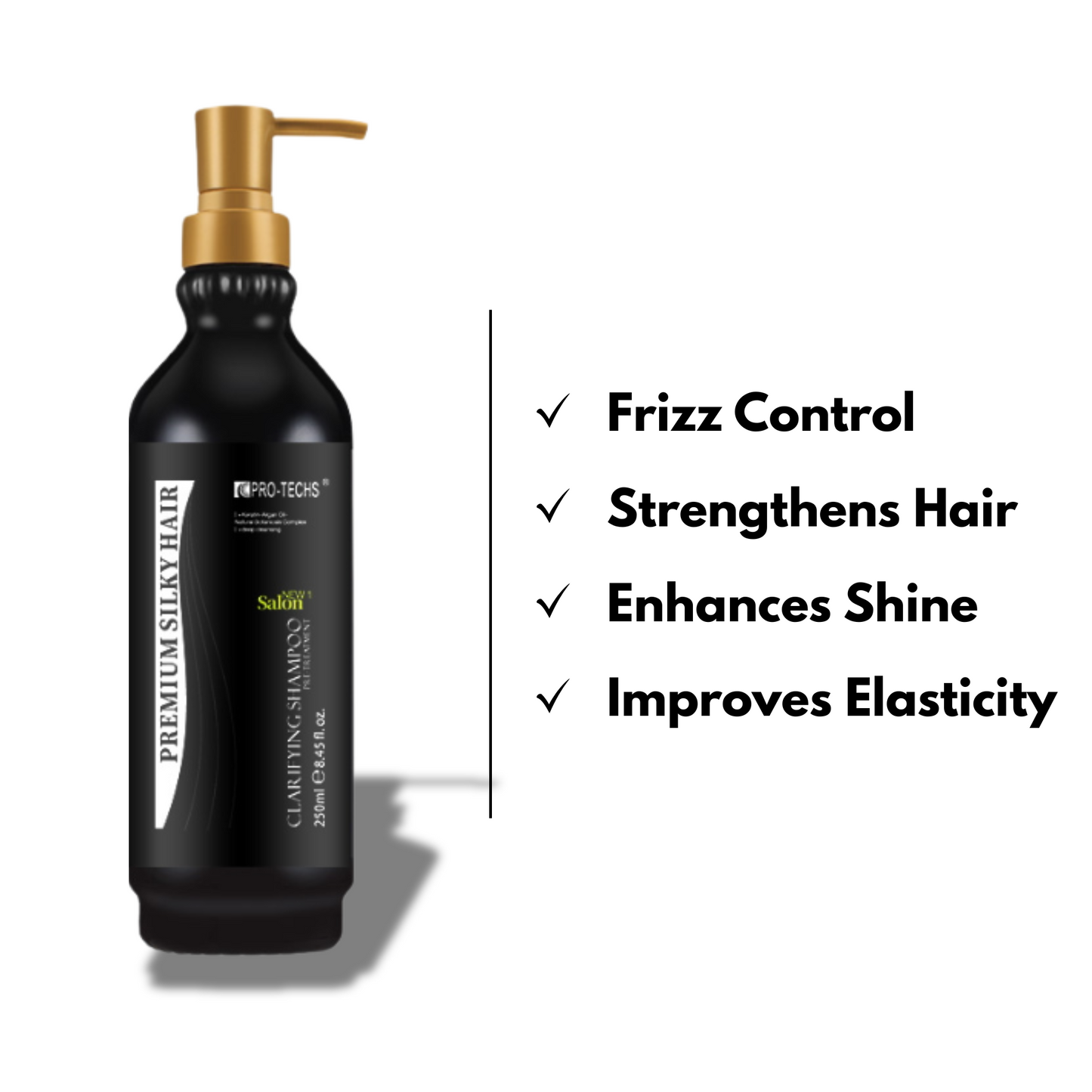 Pro-Tech Clarifying Pre-Treatment Shampoo l +Keratin-Argan Oil l +Deep Cleansing 250ml