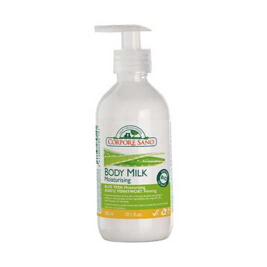 Corpore Sano Moisturizing Body Milk with Aloe Vera and Asiatic Pennywort 300ml