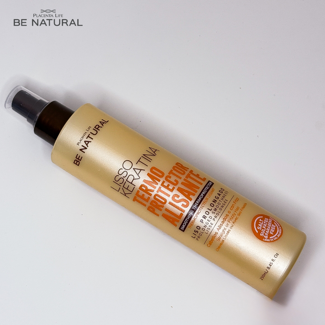 Placenta Life Lisso Keratina Smoothing Thermoprotector for Straight or Frizzy 250ml / 8.45 fl.oz