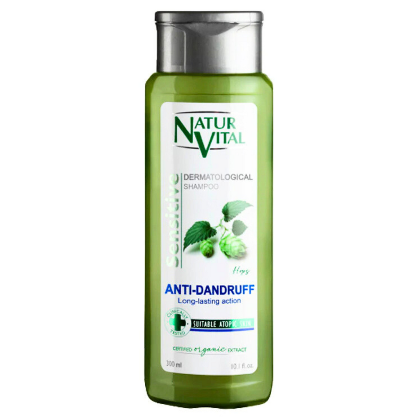 Natur Natur Vital Revitalizing Shampoo  Hops Anti-Dandruff with Organic Extract 300 ml.