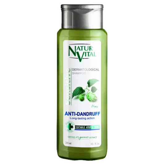 Natur Natur Vital Revitalizing Shampoo  Hops Anti-Dandruff with Organic Extract 300 ml.
