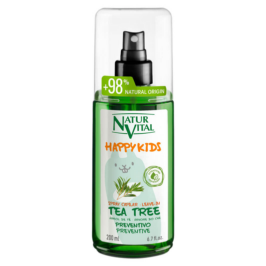 Natur Vital Happy Kids Tea Tree Spray Lice Prevention 200ml