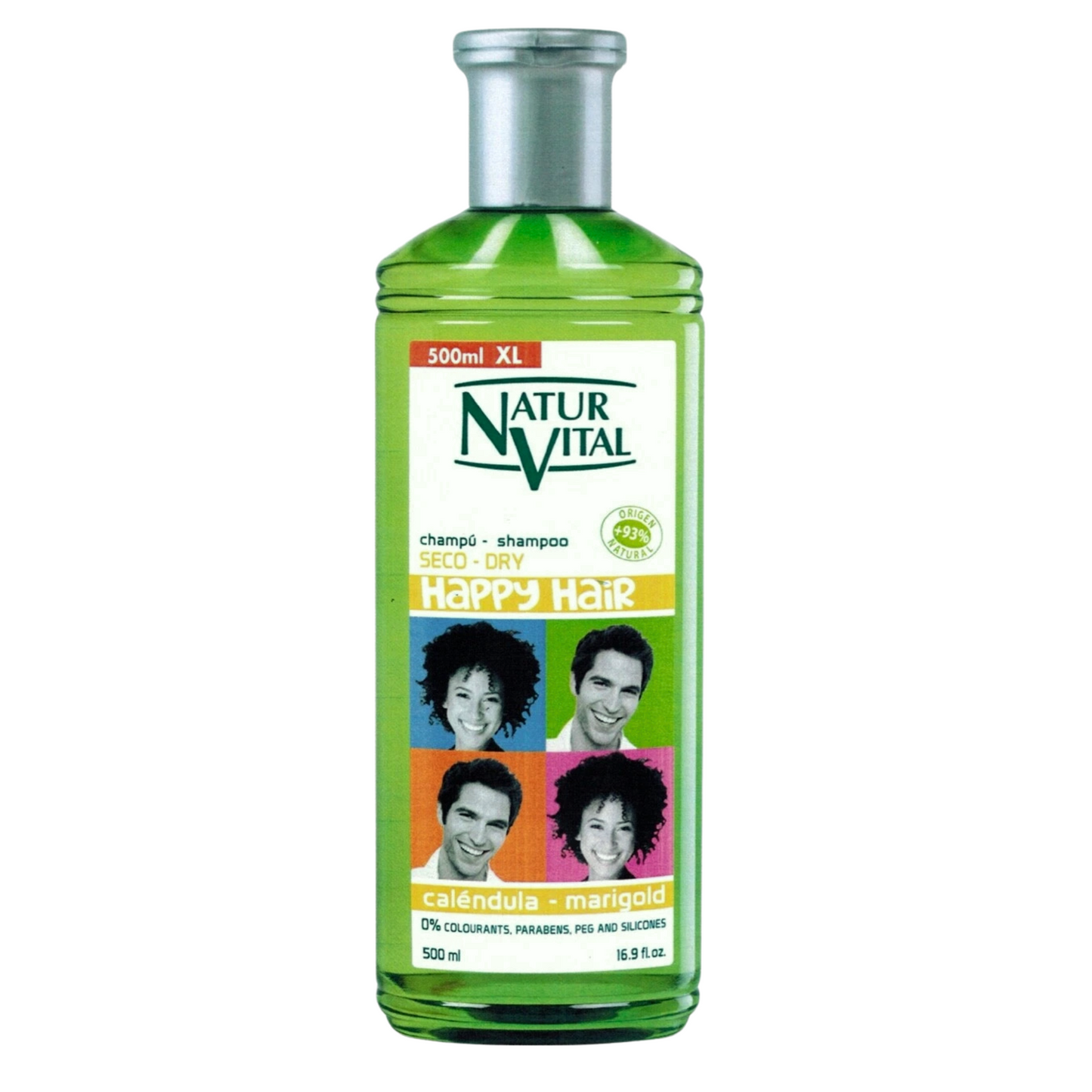 Natur Vital Happy Hair Shampoo For Dry Hair 500ml
