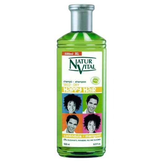 Natur Vital Happy Hair Shampoo For Dry Hair 500ml