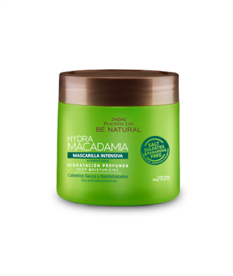 Placenta Life Be Natural Hydra Macadamia Mask 350 g 12.35 oz