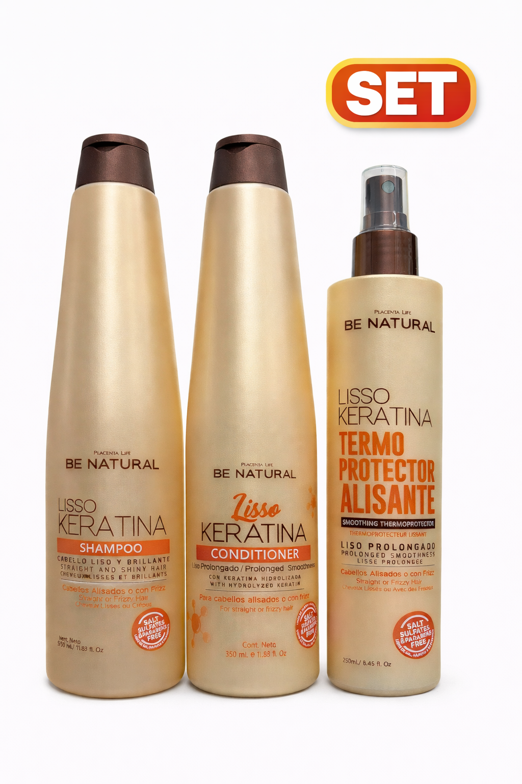 Don’t miss this special deal on the Shampoo, Conditioner & Thermoprotector set.