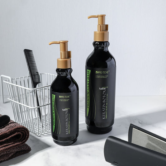 Pro-Techs Keratin Treatment Premium Silky For All Types of Hair 250ml