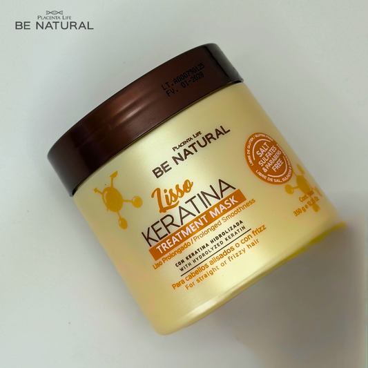Placenta Life Be Natural Lisso Keratina Mask 350g 12.35 Oz