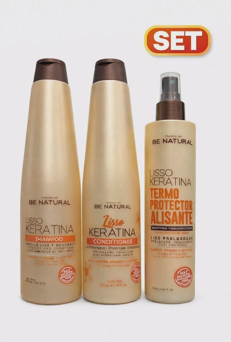 Don’t miss this special deal on the Shampoo, Conditioner & Thermoprotector set.