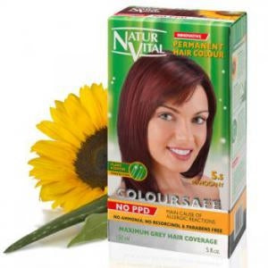 NATURVITAL Permanent Hair Color Mahogany Nº 5.5 PPD Free