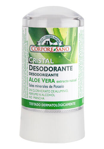 3 Pack-Corpore Sano Crystal Deodorant Aloe Vera 60 gr./2.1 oz.