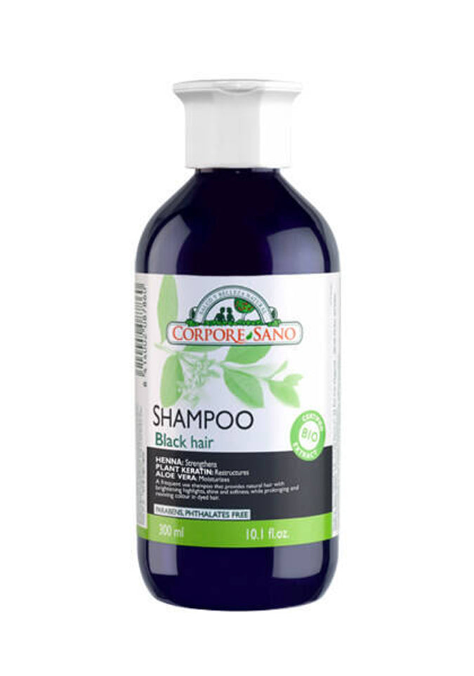 CORPORESANO HENNA BLACK HAIR SHAMPOO 300 ml.