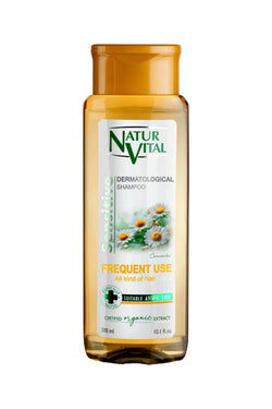 Natur Vital Frequent Use Shampoo All Hair Types 300ml.